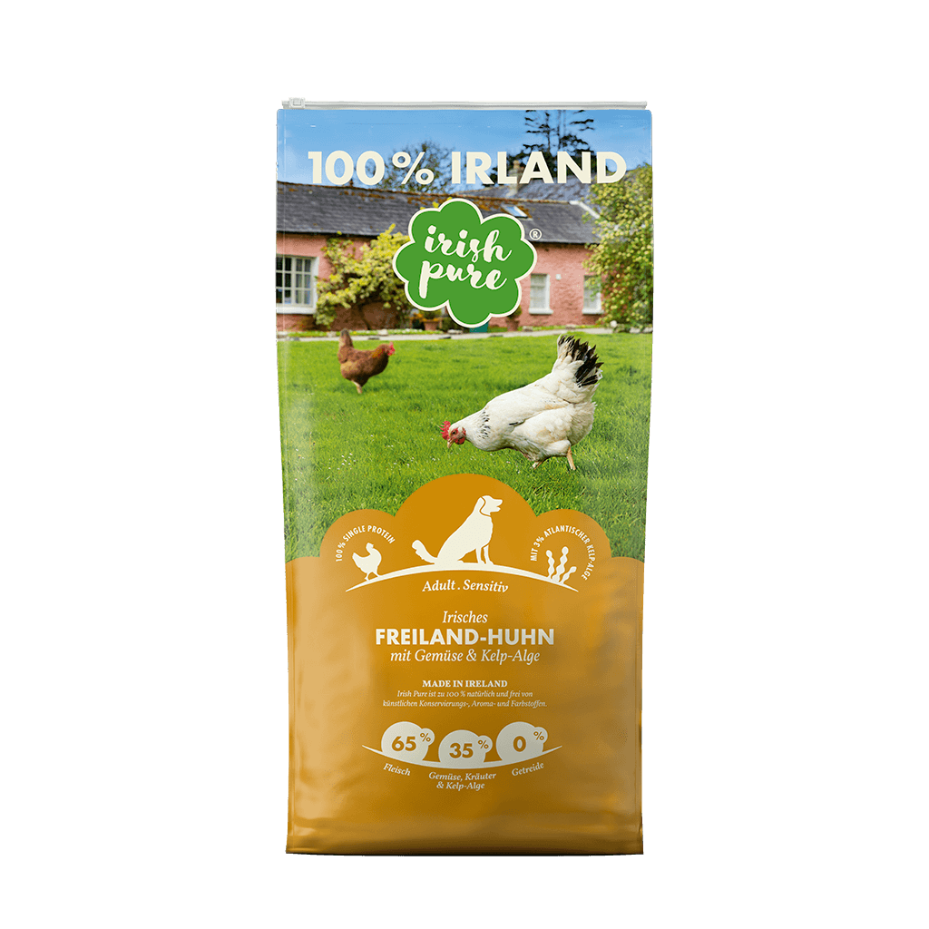 2x12kg Irish Pure Freiland-Huhn Trockenfutter