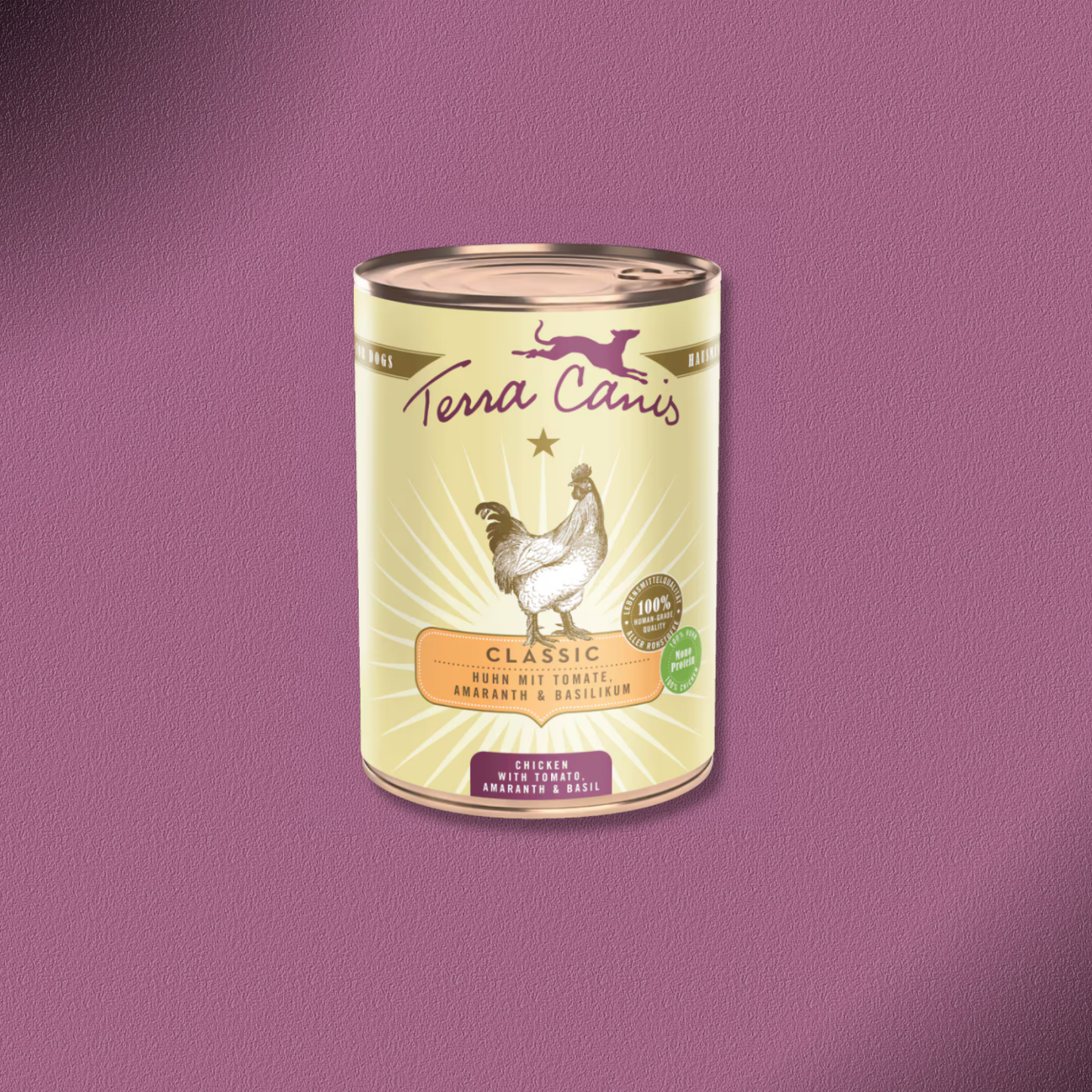 6x400g Terra Canis Classic Huhn mit Tomate, Amaranth & Basilikum