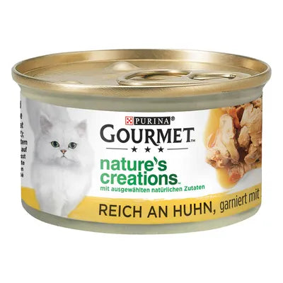 72x85g Purina Gourmet Nature's Creations - Huhn
