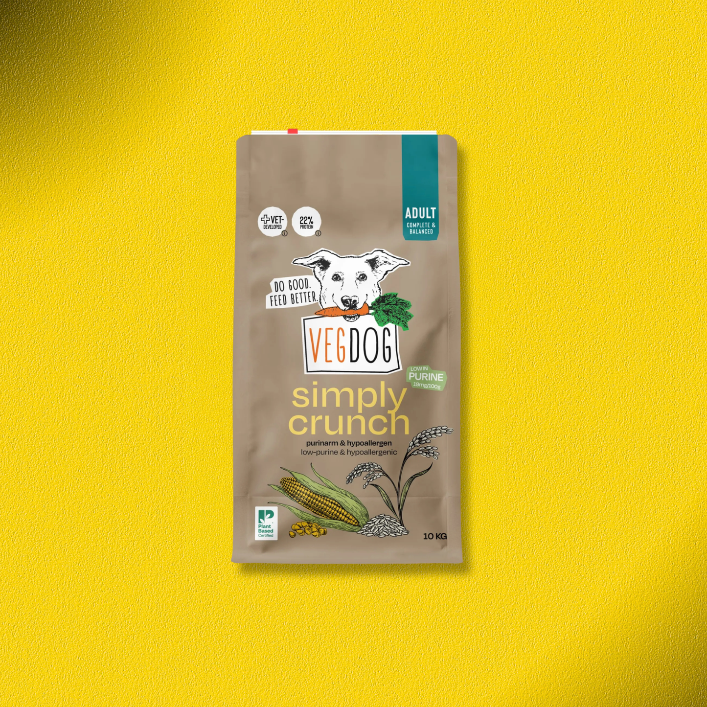 2x10kg Vegdog Simply Crunch