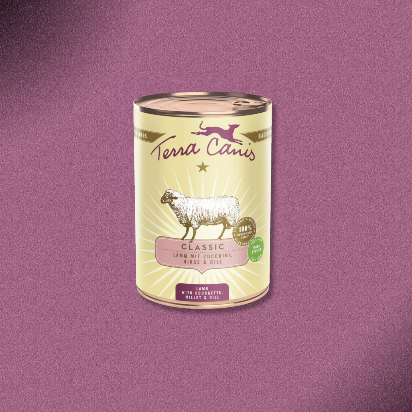 6x400g Terra Canis Lamm mit Zucchini, Hirse & Dill