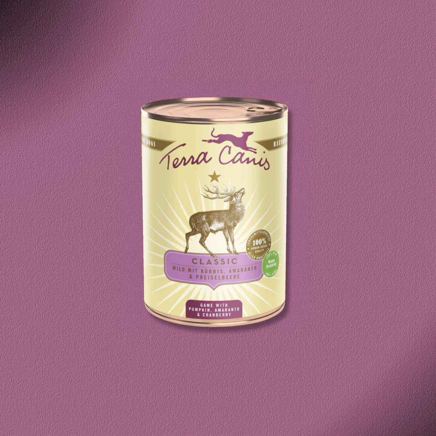 6x400g Terra Canis Wild mit Kürbis, Amaranth & Preiselbeeren