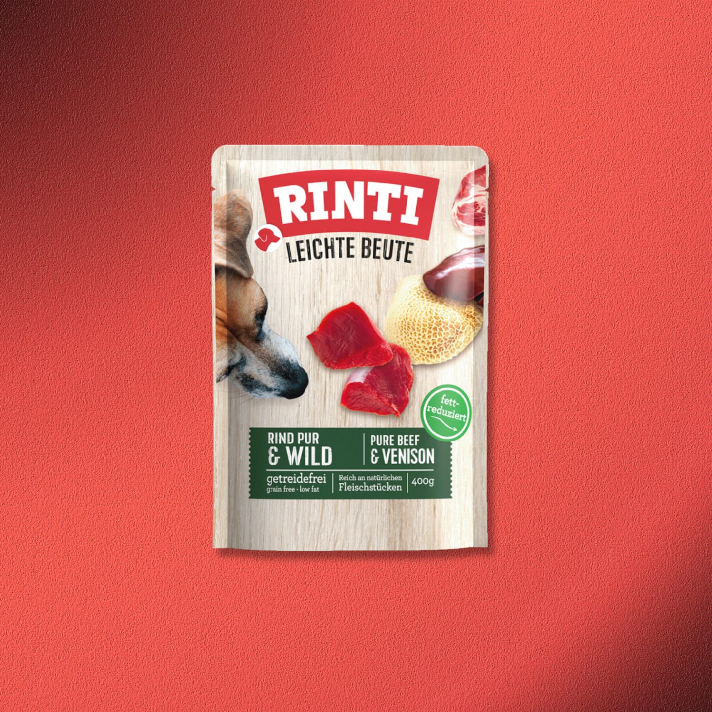 30x400g Rinti Leichte Beute Rind + Wild Pur