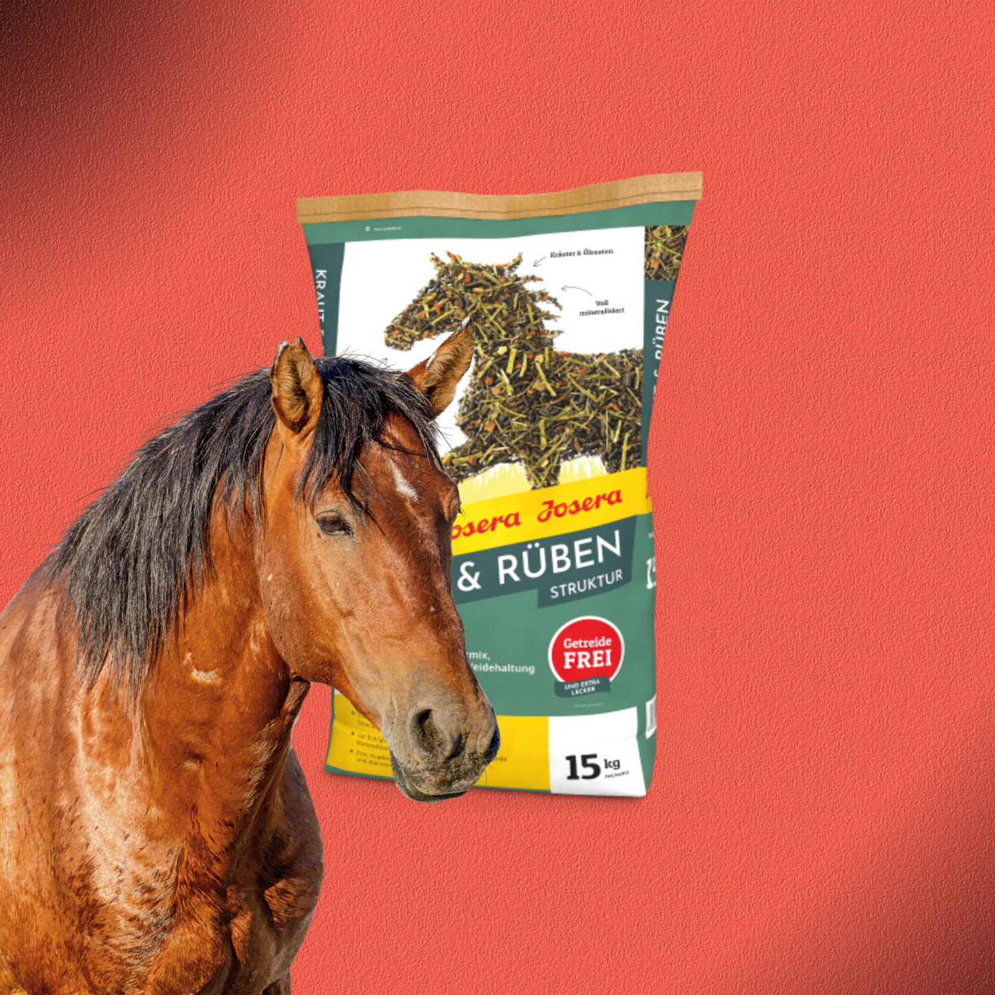 2x15kg Josera Kraut & Rüben Struktur