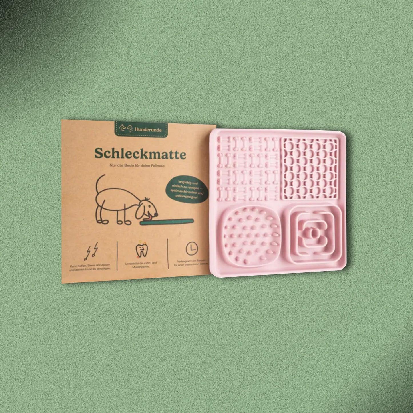 Hunderunde Schleckmatte