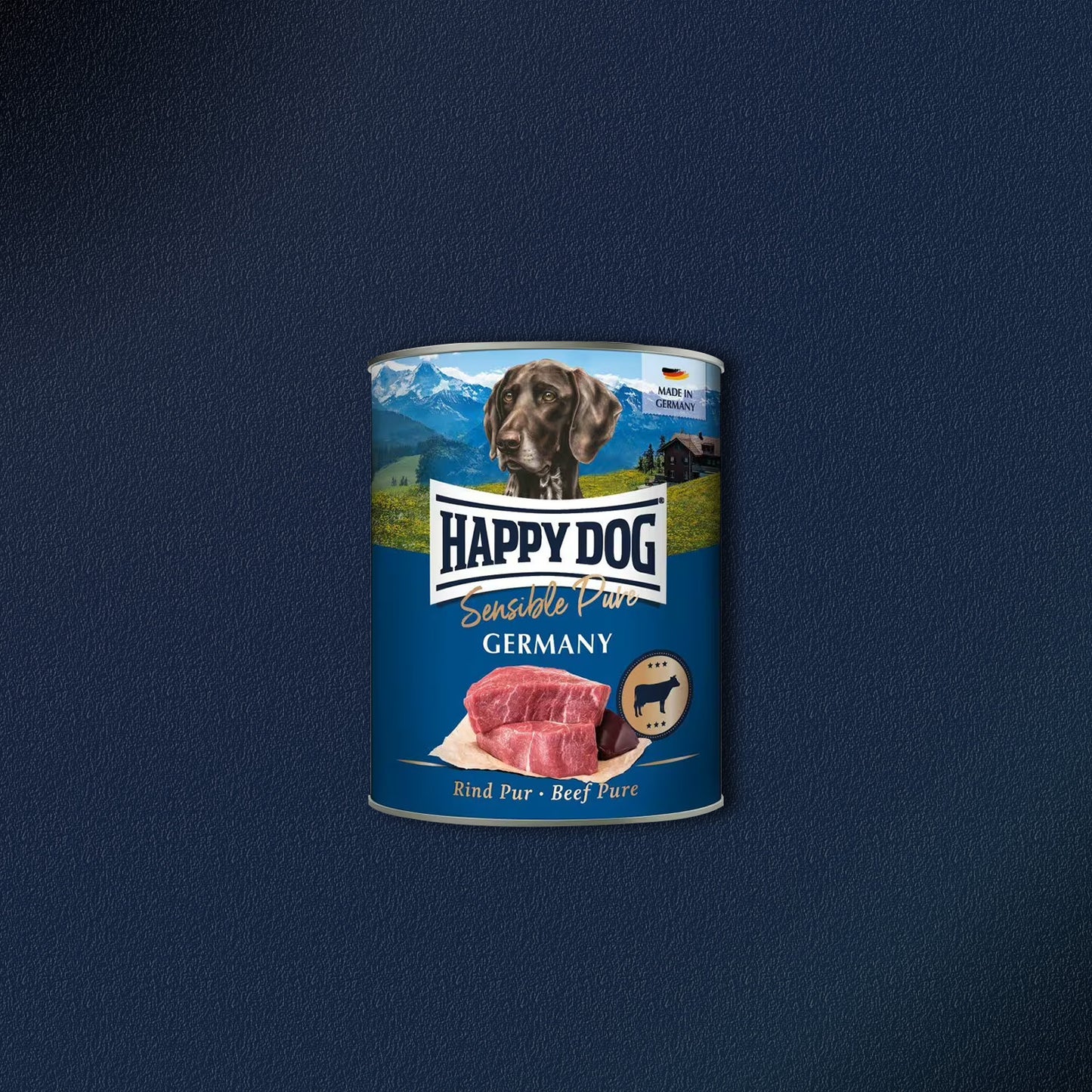 30x800g Happy Dog Sensible Pure Germany Adult Rind Pur