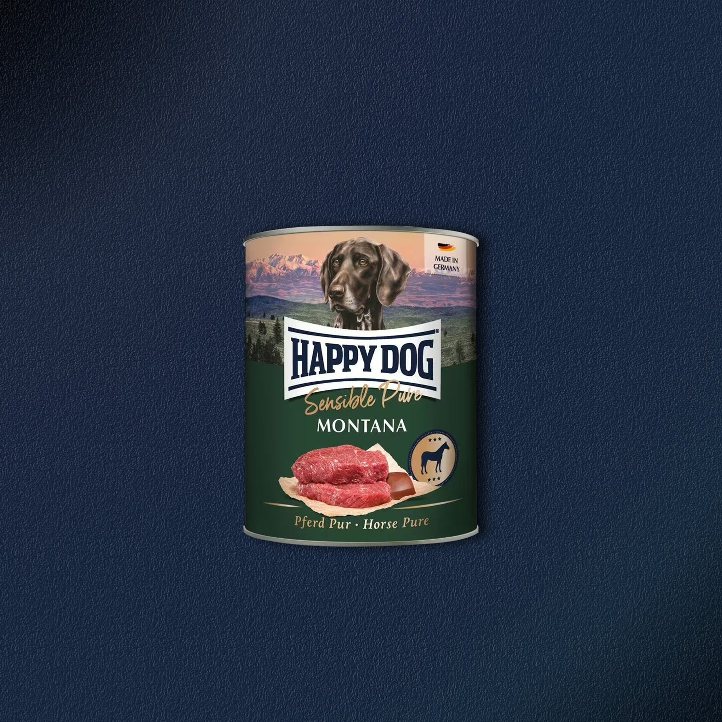 30x800g Happy Dog Sensible Pure Montana Adult Pferd Pur