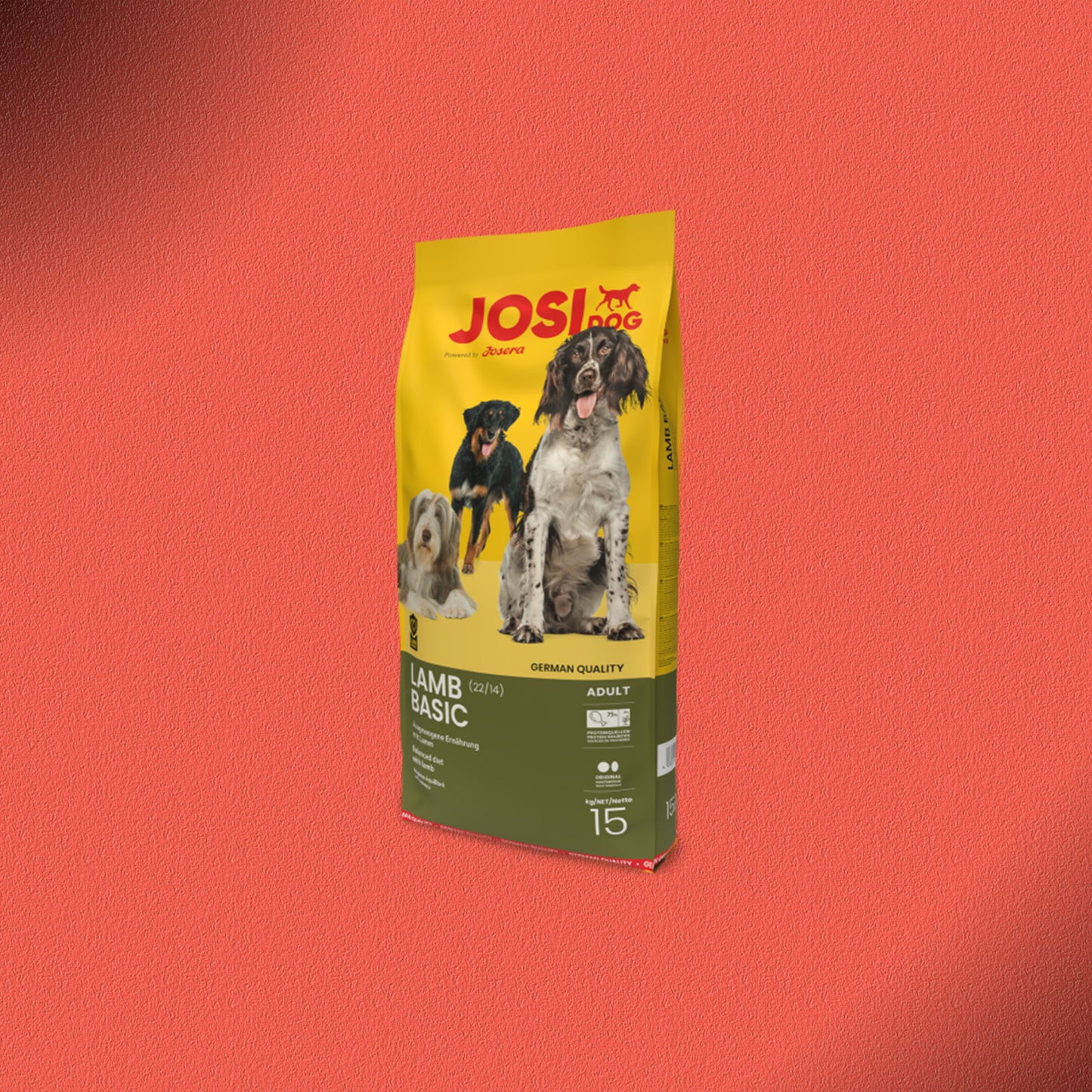 2x15kg JosiDog Lamb Basic