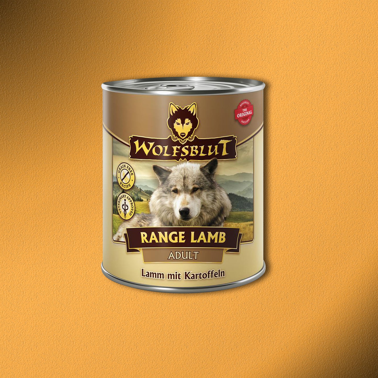 30x800g Wolfsblut Range Lamb Adult – Lamm mit Kartoffeln