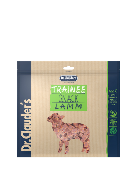 15x500g Dr.Clauder's Trainee Snack - Lammfleisch