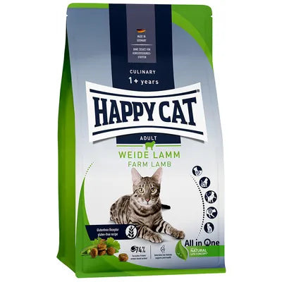 2x10kg Happy Cat Culinary Adult Weide-Lamm