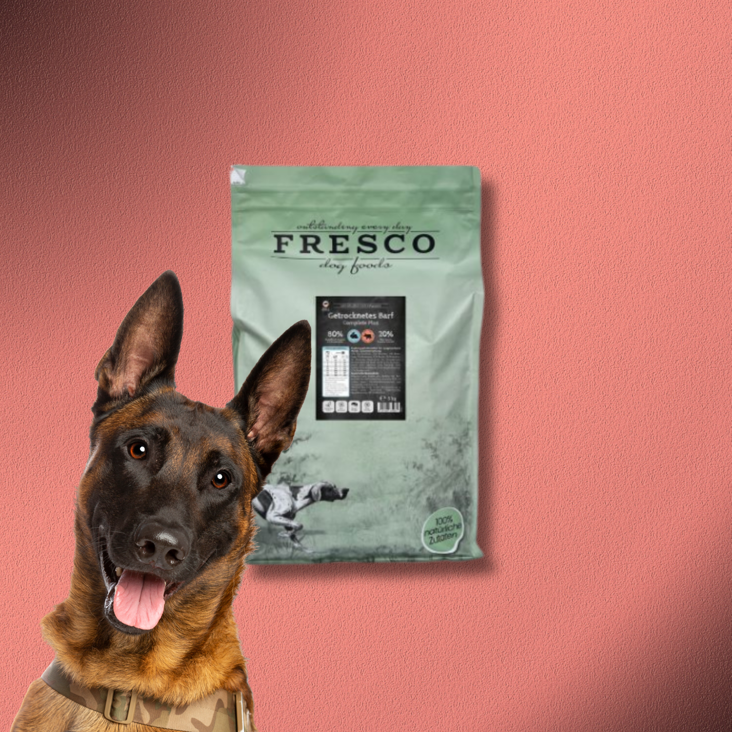 5kg Fresco TrockenBarf Complete Plus Kaninchen mit Rind