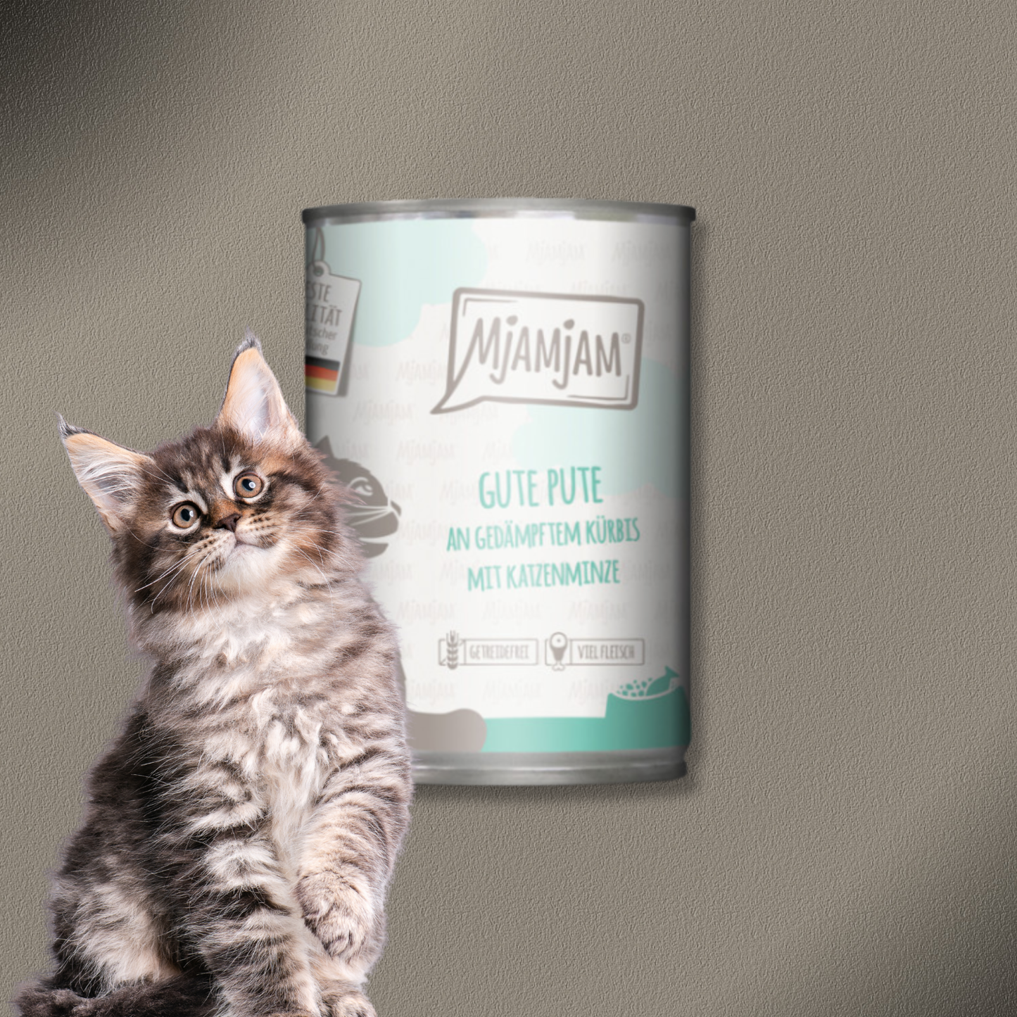 24x400g MjAMjAM  Cat gute Pute an gedämpftem Kürbis