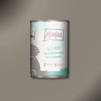 24x400g MjAMjAM  Cat gute Pute an gedämpftem Kürbis