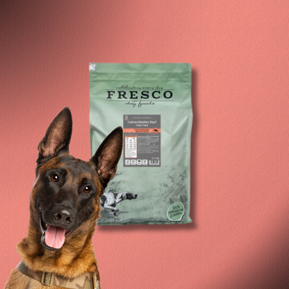5kg Fresco TrockenBarf Daily-Menü Rind mit Rote Beete, Apfel und Karotte