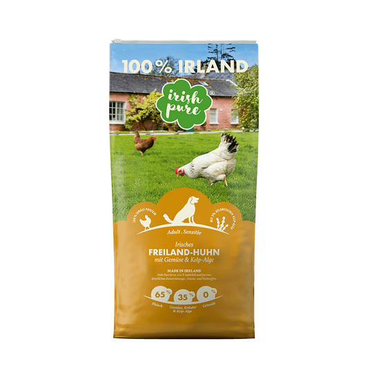 2x12kg Irish Pure Freiland-Huhn Trockenfutter