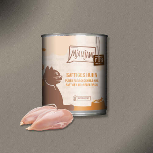24x800g MjAMjAM Saftiges Huhn pur