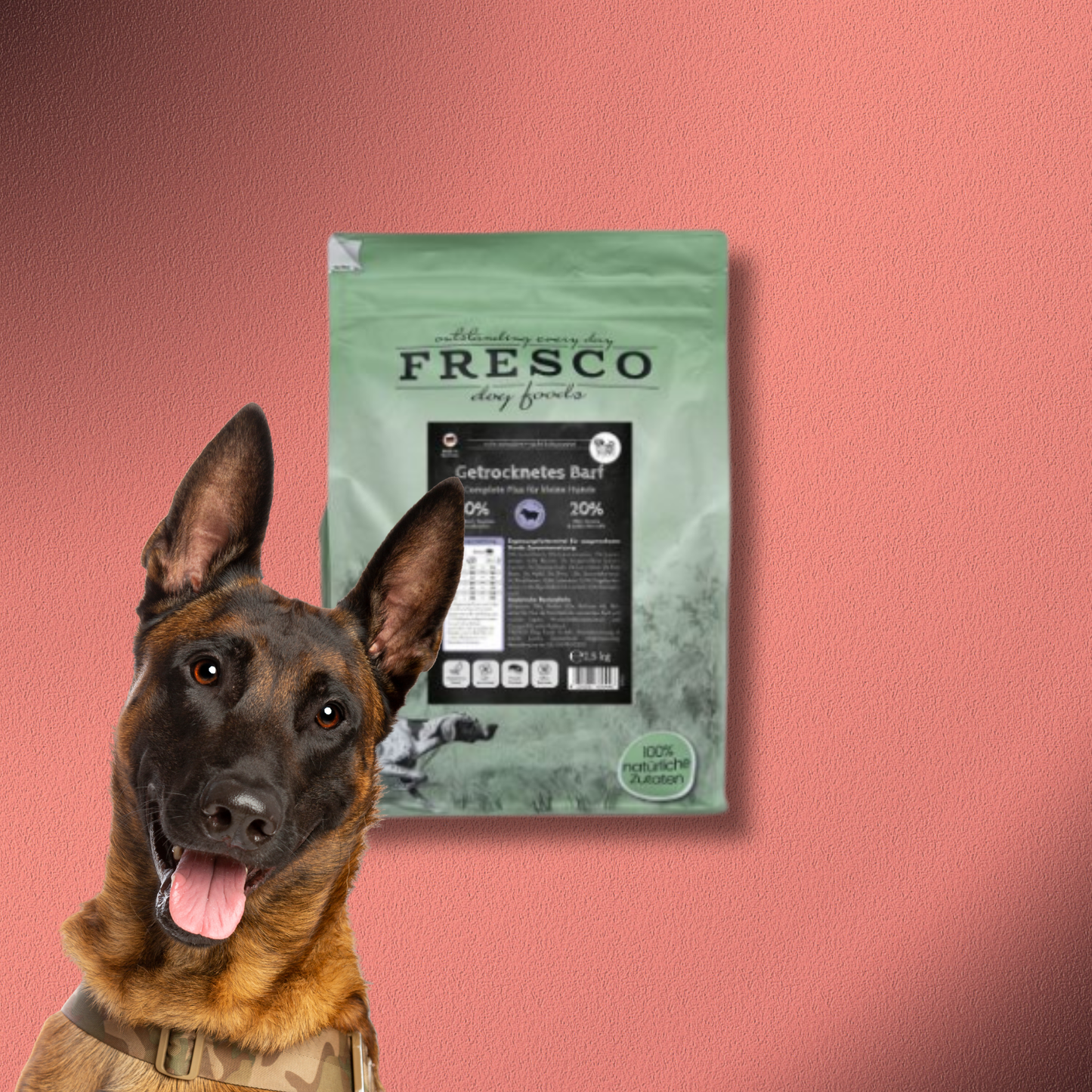 2,5kg Fresco TrockenBarf Complete Plus Lamm (für kleine Hunde)