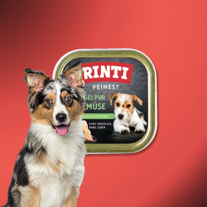 44x150g Rinti Feinest Geflügel pur & Gemüse
