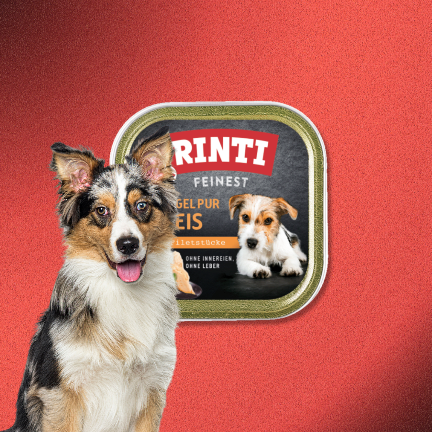 44x150g Rinti Feinest Geflügel pur & Reis