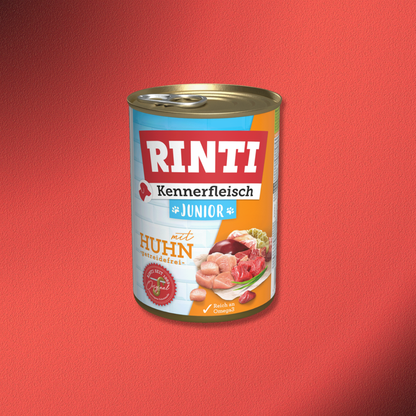 30x400g Rinti Kennerfleisch Junior Huhn
