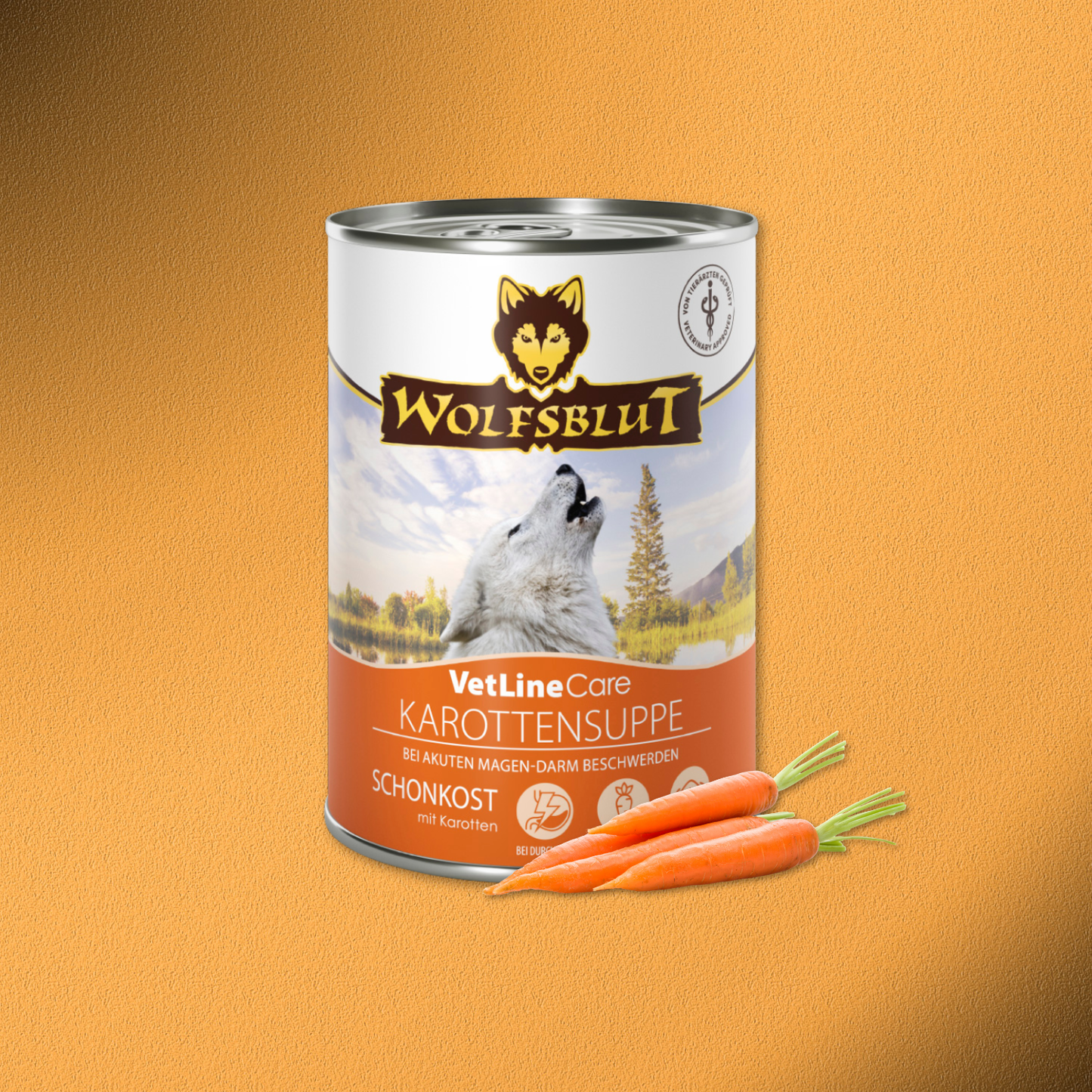 6x395g Wolfsblut VetLine Care Karottensuppe