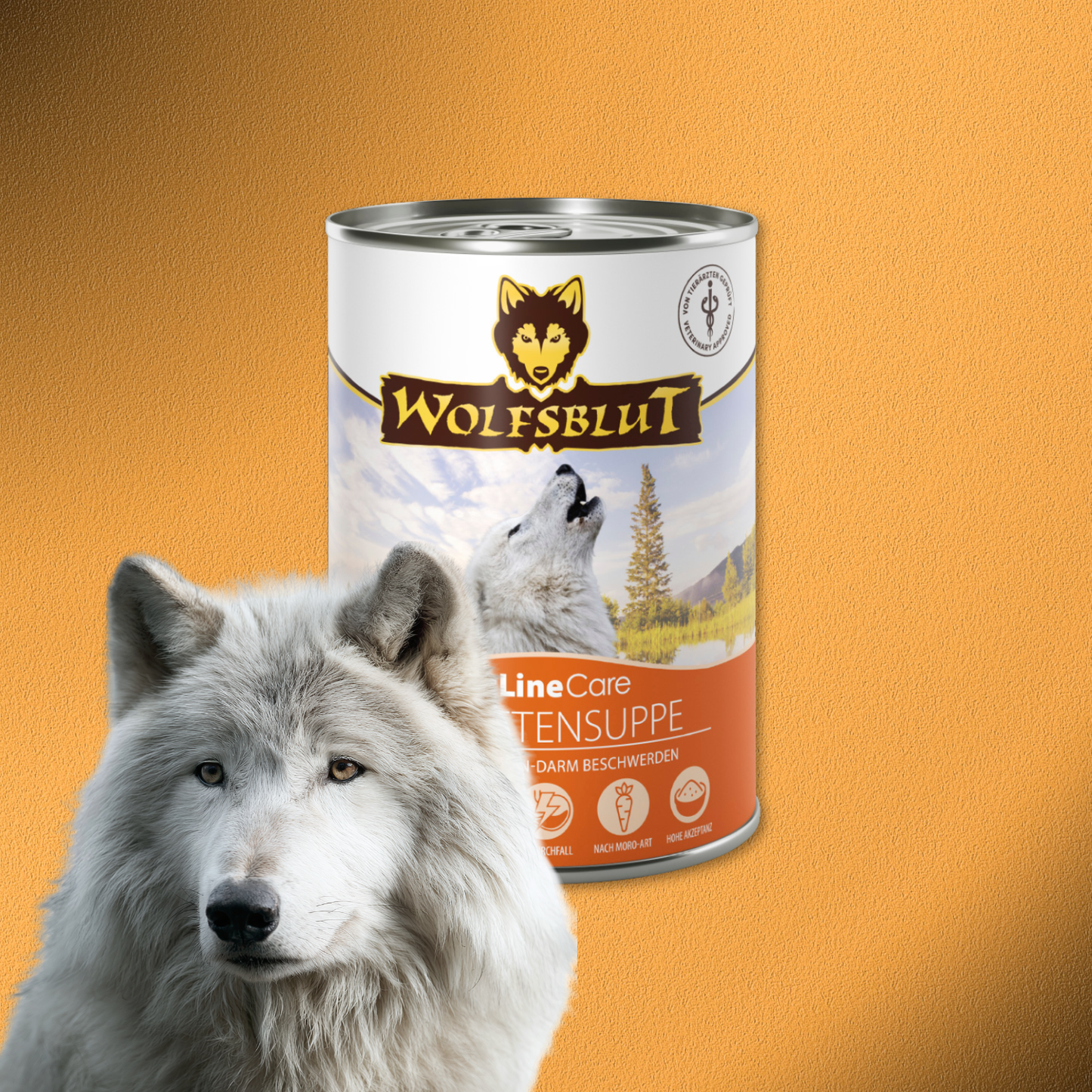 6x395g Wolfsblut VetLine Care Karottensuppe