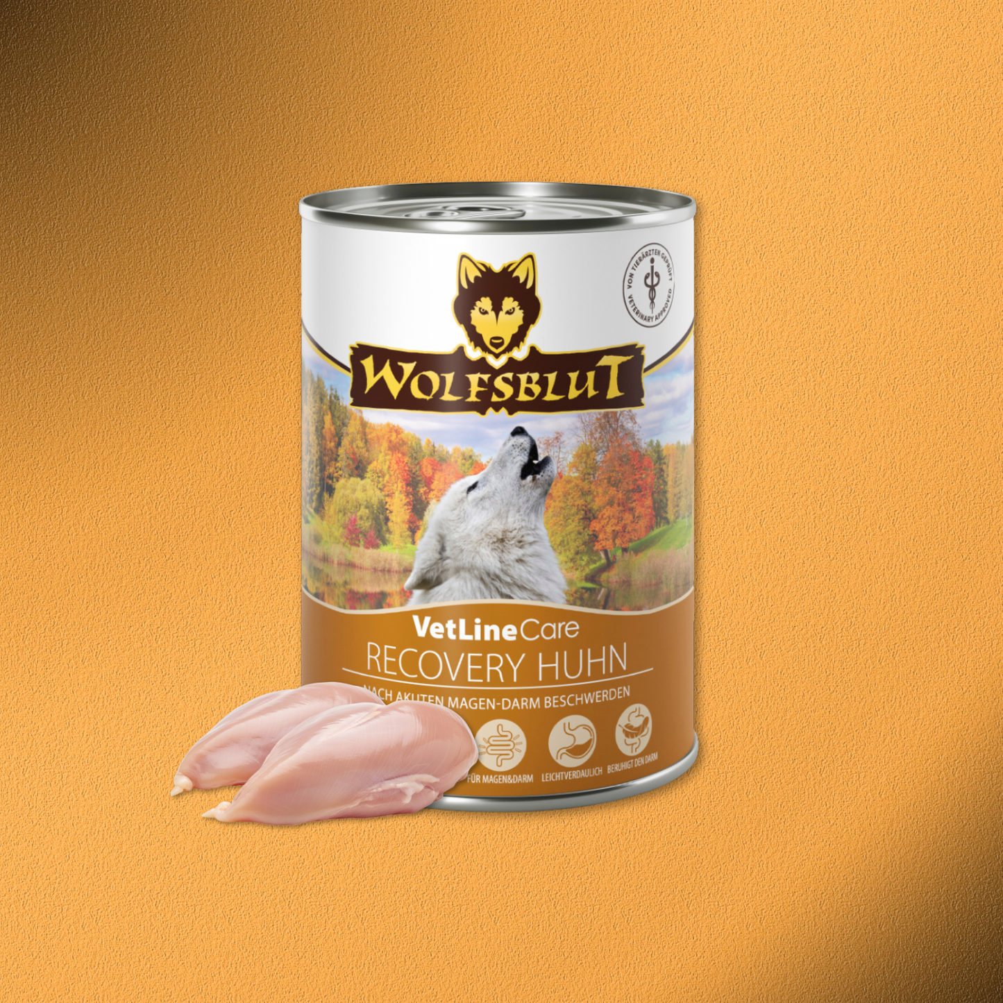 6x395g Wolfsblut VetLine Care Recovery Huhn