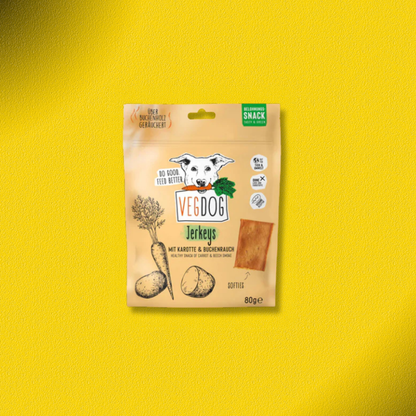 36x80g VegDog Jerkeys