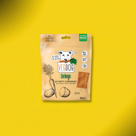 36x80g VegDog Jerkeys