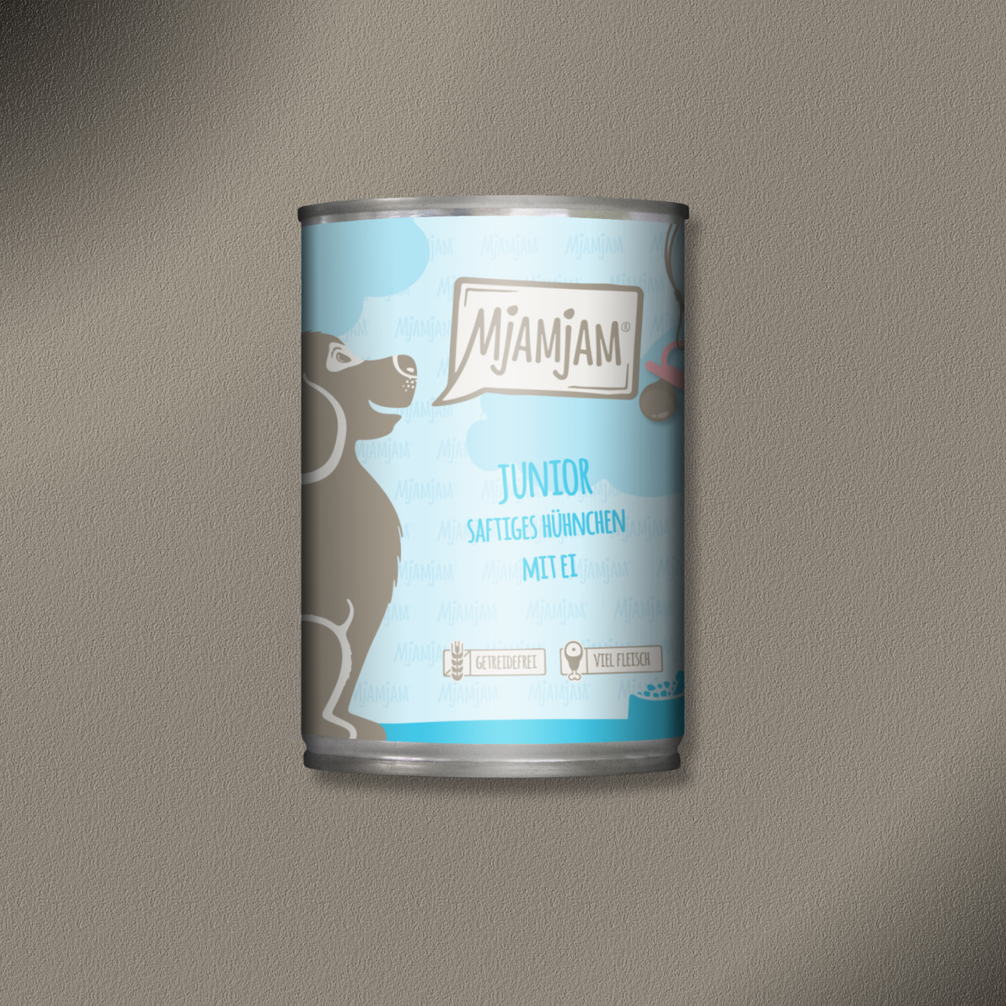 6x400g MjAMjAM Dog - Leckere Mahlzeiten Junior - saftiges Hühnchen mit Ei