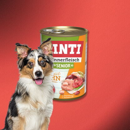 30x400g Rinti Kennerfleisch Senior Huhn - getreidefrei