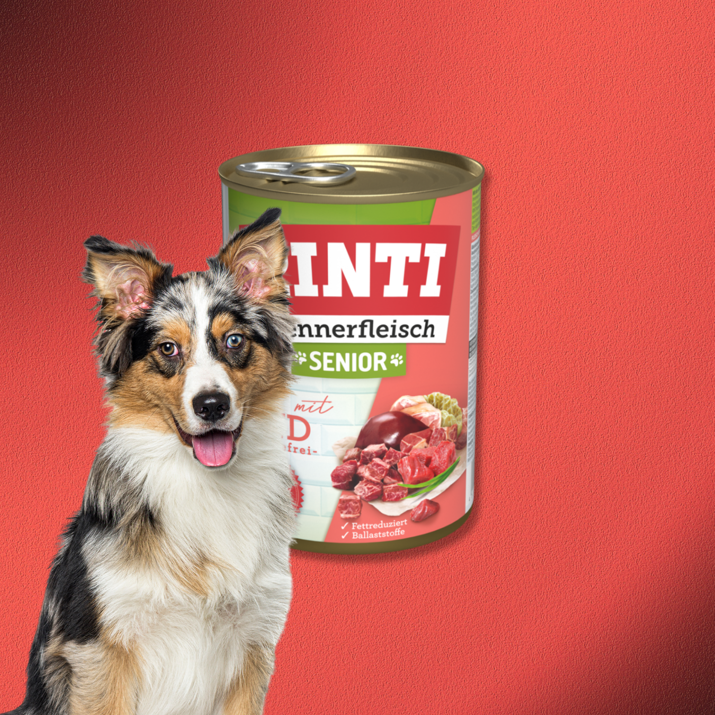 24x400g Rinti Kennerfleisch Senior mit Rind - getreidefrei