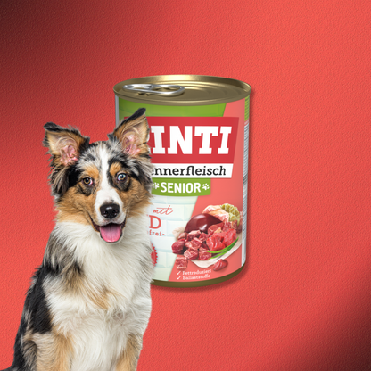 24x400g Rinti Kennerfleisch Senior mit Rind - getreidefrei