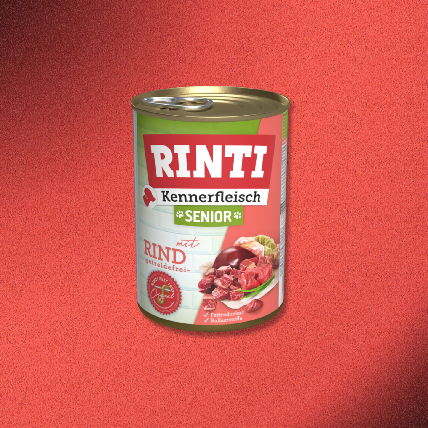 24x400g Rinti Kennerfleisch Senior mit Rind - getreidefrei