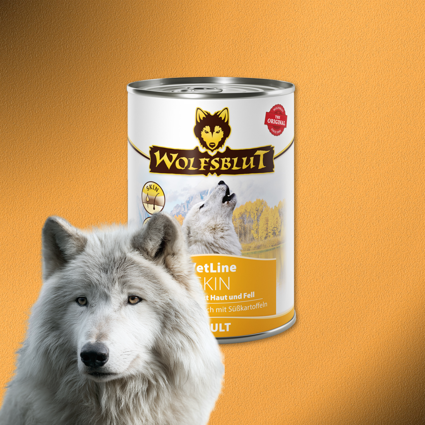 6x395g Wolfsblut VetLine Skin & Coat