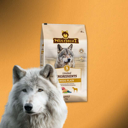 9kg Wolfsblut Adult Limited INGREDIENTS Wide Plain - Pferdefleisch und Süßkartoffel