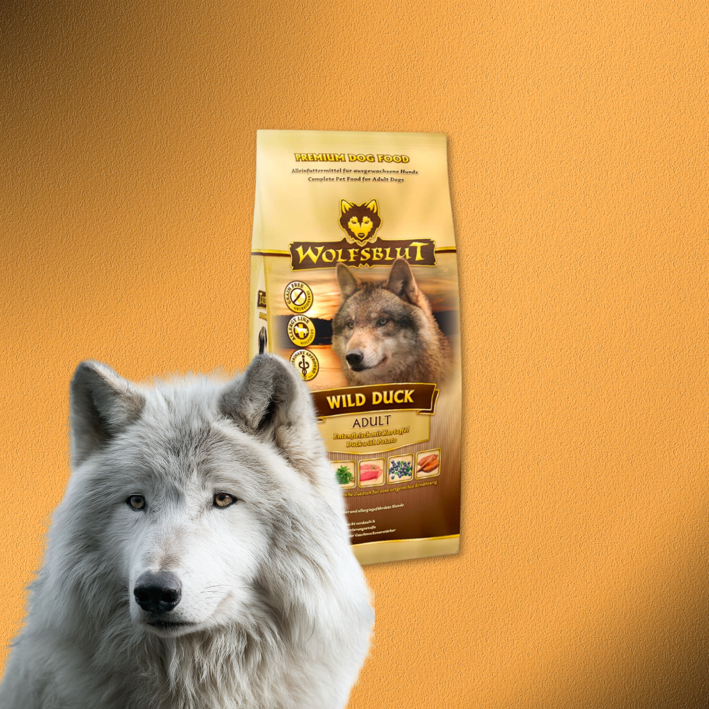2kg Wolfsblut Adult Wild Duck
