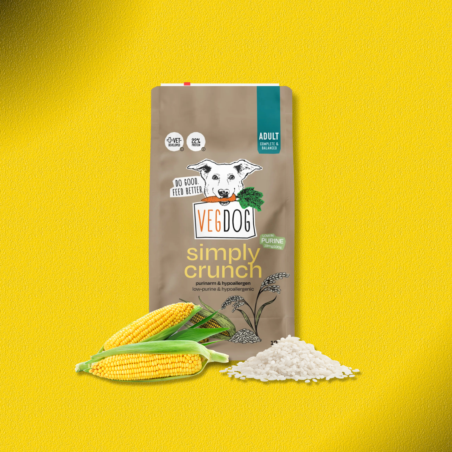 2x10kg Vegdog Simply Crunch