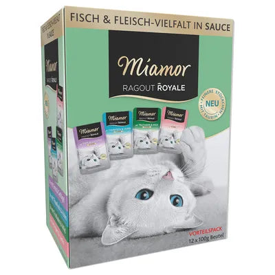 96x100g Miamor Ragout Royale in Soße Multipack (4 Sorten)