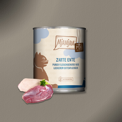 24x800g MjAMjAM purer Fleischgenuss - Zarte Ente pur