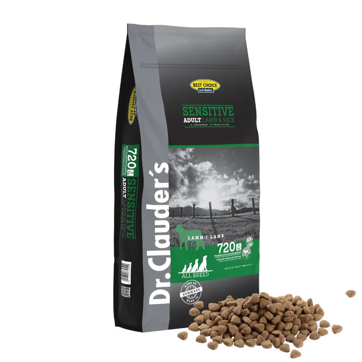 2x12,5kg Dr.Clauder's Best Choice Adult Lamm & Reis