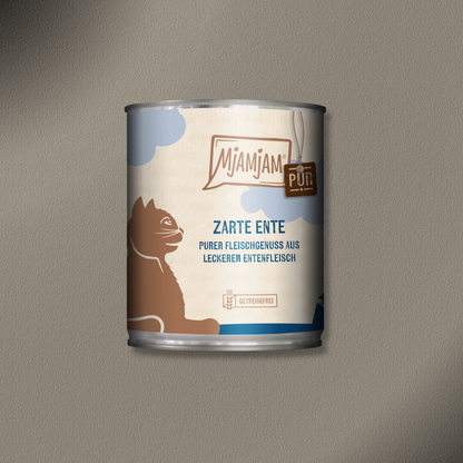 24x800g MjAMjAM purer Fleischgenuss - Zarte Ente pur