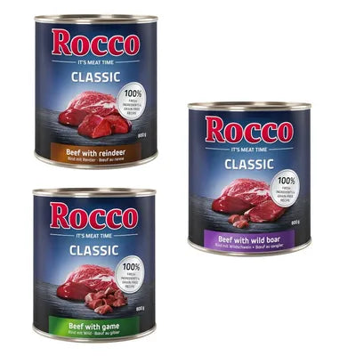 24x800g Rocco Classic Wild-Mix (3 Sorten)
