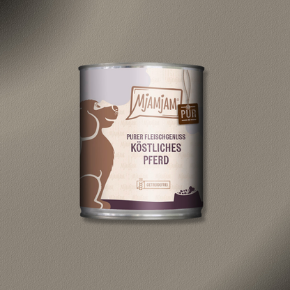 24x800g MjAMjAM purer Fleischgenuss - köstliches Pferd pur