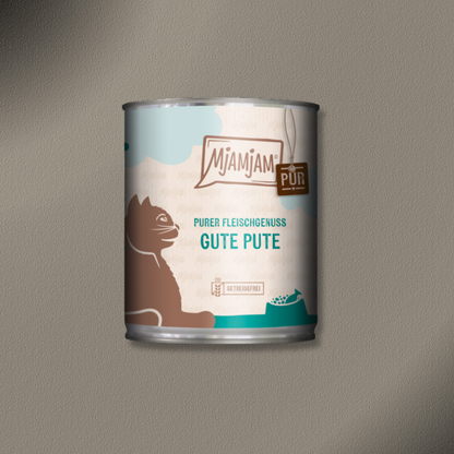 24x800g MjAMjAM purer Fleischgenuss - gute Pute pur