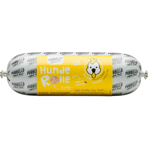 15x800g PurBello Hundewurst - Huhn