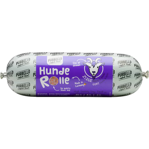 15x800g PurBello Hundewurst - Ziege