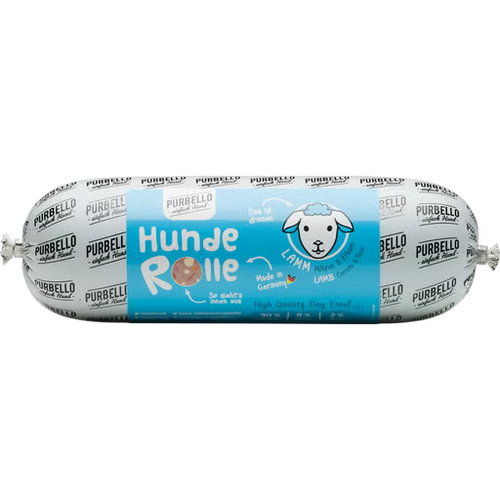 15x800g PurBello Hundewurst - Lamm