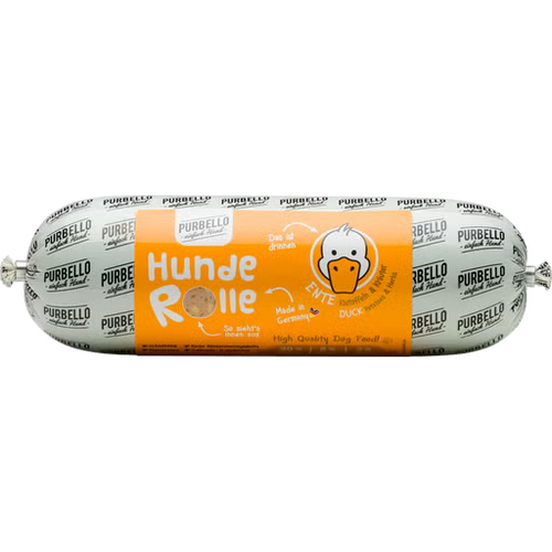 15x800g PurBello Hundewurst - Ente